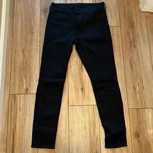 H&M Size 28 Black Skinny Jeans